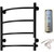 Полотенцесушитель электрический Тругор Пэк сп 5 ВГП П4 400х600 мм, чёрный (возможность скрытого подключения) 00-00043642 - фото 