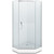 Душевое ограждение ALEX BAITLER AB215-90 90х90 см, хром/прозрачное (8 мм) - фото 