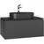Тумба подвесная со столешницей Jorno Stone 100 см Stn.01.100/P/A/JR, антрацит - фото 3