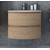 Тумба подвесная с раковиной Cezares Vague 70 см 54834, Rovere Tabacco - фото 