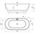 Ванна акриловая Ravak Freedom O 170x80 см XC00100020, Размер - мм: 1700х800 - фото 4