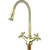 Смеситель для кухни Gappo G4089-6, золото - фото 