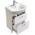 Тумба напольная с раковиной Акватон Бекка 60 см 1A1966K1BAC20, белый глянцевый/дуб сомерсет - фото, картинка 5 Тумба напольная с раковиной Акватон Бекка 60 см 1A1966K1BAC20, белый глянцевый/дуб сомерсет - фото 5