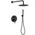 Душевая система для душа Abber Emotion AF8818B, черный матовый - фото 
