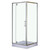 Душевое ограждение Loranto 90x90 см CS-604C 90, хром/прозрачное - фото 