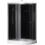 Душевая кабина Loranto 120х80 см CS-66121L G 120, хром/прозрачное - фото 