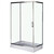 Душевое ограждение Loranto 120x80 см CS-8021S (CS-8706), хром/прозрачное - фото 
