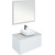 Тумба подвесная со столешницей Aquanet Nova Lite 90 см 242257 (1 ящик) белый, Цвет фасада: белый - фото 11