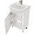 Тумба напольная с раковиной Mirsant Оптима 55 см, белый - фото 3