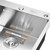Кухонная мойка Gerhans K35050 1 мм, нержавеющая сталь, Цвет производителя: нержавеющая сталь - фото, картинка 4 Кухонная мойка Gerhans K35050 1 мм, нержавеющая сталь, Цвет производителя: нержавеющая сталь - фото 4