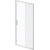 Дверь душевая Am.Pm Gem Solo 100х195 см W90G-100-1-195MM, хром/матовое - фото 