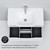 Тумба напольная с раковиной Am.Pm Like 80 см M80FSX0802WG, белый глянцевый - фото, картинка 8 Тумба напольная с раковиной Am.Pm Like 80 см M80FSX0802WG, белый глянцевый - фото 8