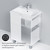 Тумба напольная с раковиной Am.Pm Gem 60 см M90FSX06022WG32, белый глянцевый, Цвет фасада: белый - фото, картинка 9 Тумба напольная с раковиной Am.Pm Gem 60 см M90FSX06022WG32, белый глянцевый, Цвет фасада: белый - фото 9