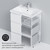 Тумба напольная с раковиной Am.Pm Gem S 60 см M91FSX0602WG, белый глянцевый, Цвет фасада: белый - фото 9