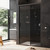Дверь душевая Am.Pm Gem Solo 120х195 см W90G-120-1-195BG, черный/тонированное - фото 2