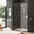 Дверь душевая Am.Pm Gem Solo 120х195 см W90G-120-1-195BM, черный/матовое - фото 2