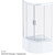 Душевое ограждение Am.Pm Gem Deep 90х90 см W90G-401A090WT, хром/прозрачное - фото 11