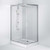 Душевое ограждение Am.Pm Gem Twin Slide 120x90 см W90G-404-120290-MT, хром/прозрачное - фото 5