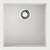 Кухонная мойка Omoikiri Yamakawa 45T-U/I WH 4993310, белый - фото 