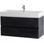 Тумба подвесная с раковиной Cezares MOLVENO 46-120-2C-SO-NR 120 см (раковина CZR-MIL-120-LVB), Nero - фото 2