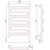 Полотенцесушитель электрический Сунержа Элегия 3.0 П11 800x500 мм 00-5819-8050 R - фото 9