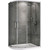 Душевое ограждение Abber Schwarzer Diamant 110x80 см AG01118, хром/прозрачное - фото 