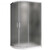Душевое ограждение Abber Schwarzer Diamant 120x90 см AG01129M, хром/матовое - фото 