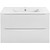 Тумба подвесная с раковиной Vincea Mia 80 см VMC-2MC800GW, белый глянец - фото 