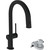 Смеситель для кухни Hansgrohe Aqittura M91 FilterSystem 210 76803670, черный матовый - фото 