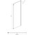 Душевое ограждение Ambassador Benefit 140x100 см 19022203HBB-100HBB (стекло 8 мм) чёрный/тонированное - фото 9