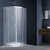 Душевое ограждение Vincea Alpha 90x90 см VSQ-3AL900MT, хром/текстурное - фото 