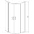 Душевое ограждение Vincea Alpha 90x90 см VSQ-3AL900CL, хром/прозрачное - фото 8