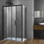 Душевое ограждение Vincea Soft 120х90 см VSR-3SO9012CLB, черный/прозрачное - фото 