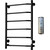 Полотенцесушитель электрический Тругор Пэк сп 6 ВГП 500х800 мм, чёрный (возможность скрытого подключения) 00-00035960 - фото 2