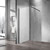 Душевая перегородка Vincea Walk-In 110 см VSW-1H110CLB (стекло 8 мм) с кронштейном в комплекте, черный/прозрачное - фото, картинка  Душевая перегородка Vincea Walk-In 110 см VSW-1H110CLB (стекло 8 мм) с кронштейном в комплекте, черный/прозрачное - фото