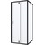 Душевое ограждение Niagara Nova 90x80 см NG-83-9AB-NG-A80B, черный/прозрачное - фото 2