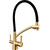 Смеситель для кухни Gappo G4398-13, золото/черный - фото 