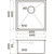 Кухонная мойка Taki 44-U/IF GB 1,2 мм 4997017, графит - фото 3