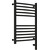 Полотенцесушитель электрический Сунержа Богема 3.0 П11 600x400 мм (выгнутая перемычка) 31-5803-6040 R, чёрный матовый - фото 