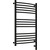 Полотенцесушитель электрический Сунержа Богема 3.0 П14 800x500 мм (выгнутая перемычка) 31-5803-8050 R, чёрный матовый - фото 