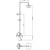 Душевая стойка Haiba HB2405 - фото, картинка 3 Душевая стойка Haiba HB2405 - фото 3