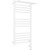 Полотенцесушитель электрический Сунержа Богема с полкой 3.0 П14 800x400 мм (прямая перемычка) 12-5807-8040 R, белый - фото 