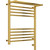 Полотенцесушитель электрический Сунержа Богема с полкой 3.0 П10 600x500 мм (прямая перемычка) 03-5807-6050 R, золото - фото 
