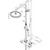 Душевая стойка с термостатом Damixa Scandinavian Pure 936800300, черный - фото 7
