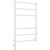 Полотенцесушитель электрический Сунержа Галант 3.0 П6 800x500 мм 12-5800-8050 L, белый - фото 