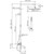 Душевая стойка с термостатом WasserKraft A288.160.217.BM Thermo, черный - фото 3