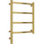 Полотенцесушитель электрический Сунержа Галант 3.0 П4 500x400 мм 03-5800-5040 L, золото - фото 