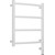 Полотенцесушитель электрический Сунержа Галант 3.0 П4 500x400 мм 30-5801-5040 R, белый матовый - фото 