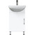 Тумба напольная с раковиной Mirsant Лайт 50 см, белый (тумба идёт в разобранном виде) - фото, картинка 3 Тумба напольная с раковиной Mirsant Лайт 50 см, белый (тумба идёт в разобранном виде) - фото 3