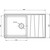 Кухонная мойка GranFest Level 860L, серый - фото 3